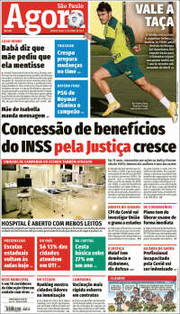 Portada de Agora São Paulo (Brasil)