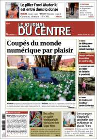 Portada de Le Journal du Centre (Francia)