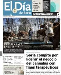 Portada de El Día de Soria (España)