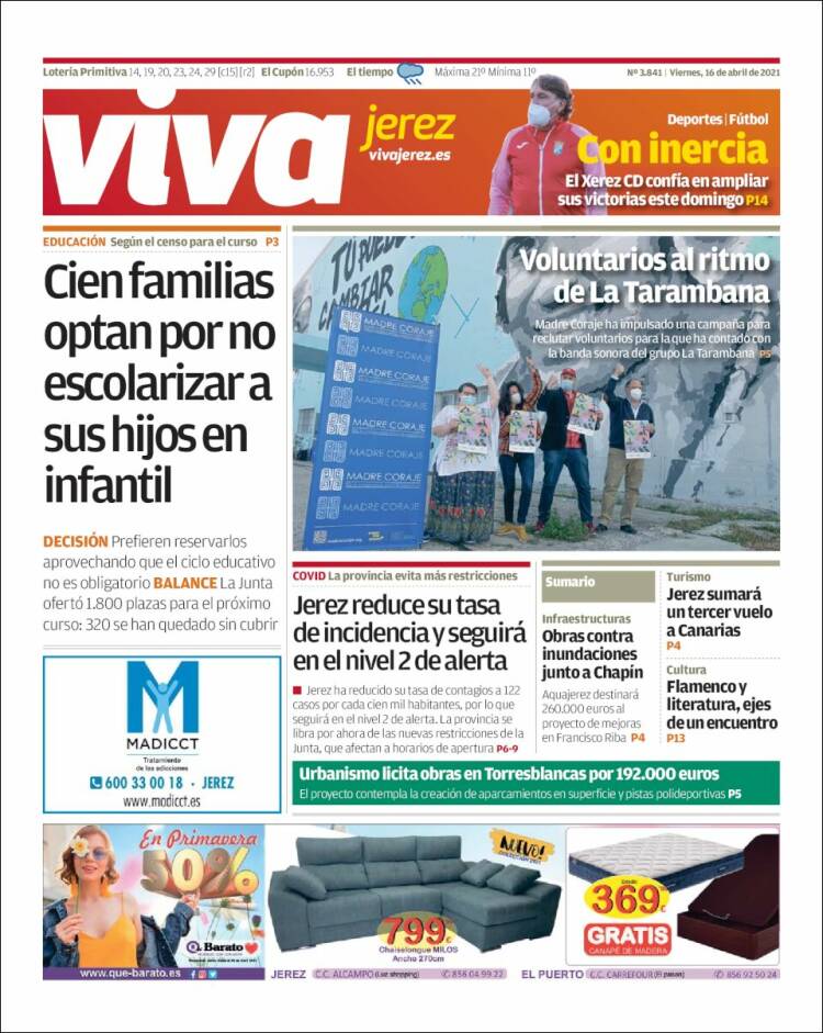 Portada de Información - Jerez (España)