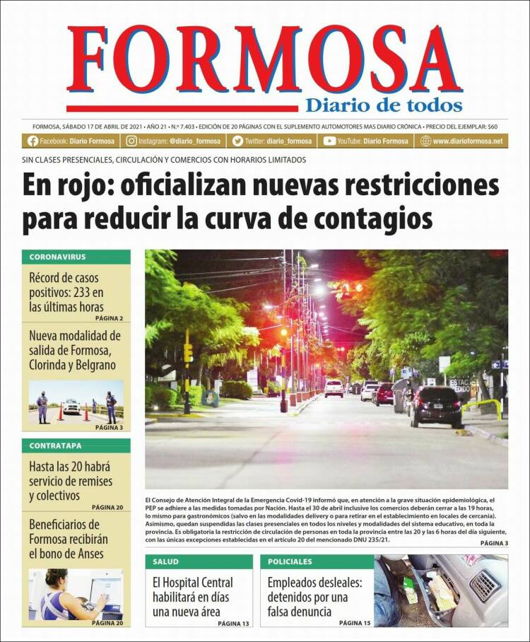 Portada de Formosa (Argentina)