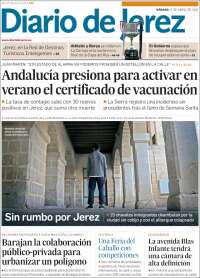 Portada de Diario de Jerez (España)