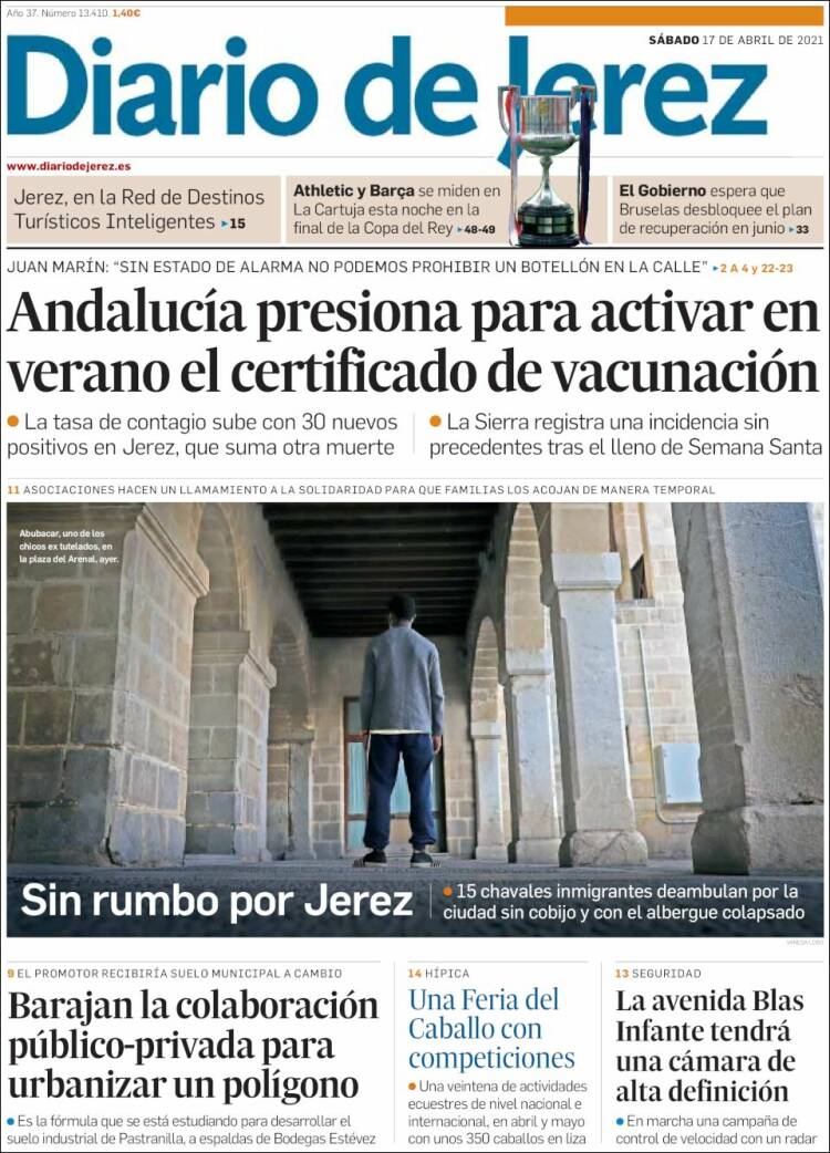 Portada de Diario de Jerez (España)