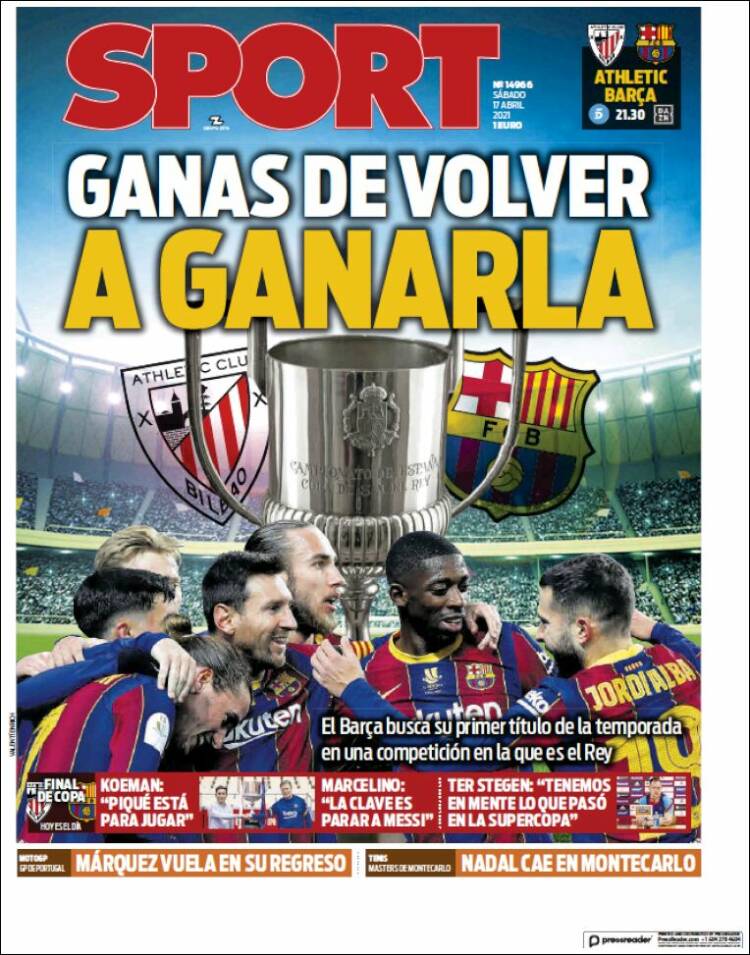 Portada de Sport (España)