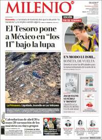 Portada de Milenio - Jalisco (M&eacute;xico)