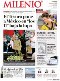 Portada de Milenio de León (M&eacute;xico)