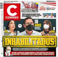 Portada de Diario Correo (Perú)