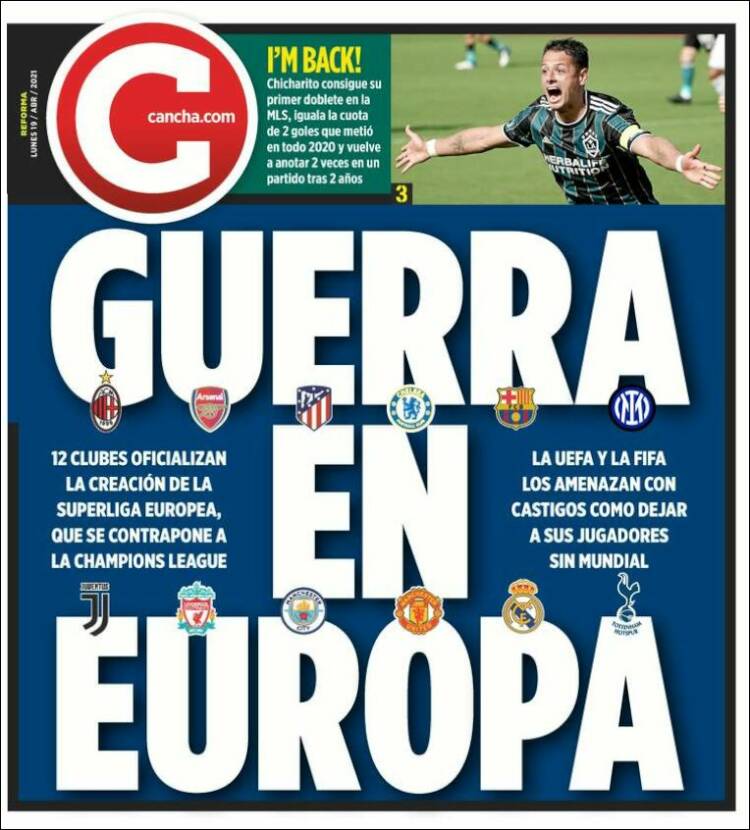 Portada de Cancha (Mexique)