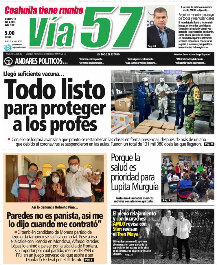 Portada de Via57 (Mexique)