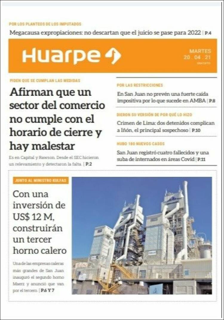 Portada de Huarpe (Argentina)