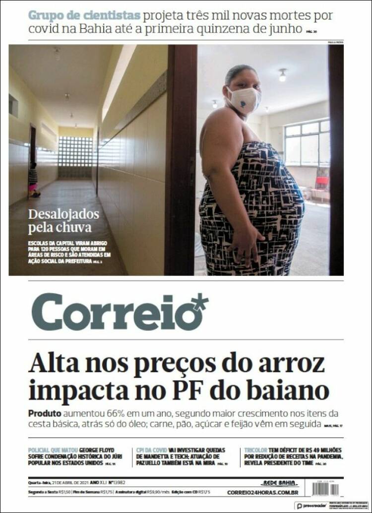 Portada de Correio* (Brasil)