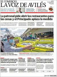 Portada de El Comercio - Avilés (Espa&ntilde;a)