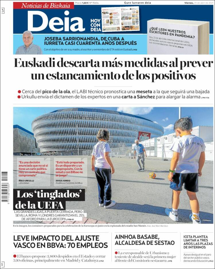 Portada de Deia (España)