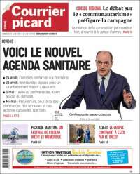 Portada de Courrier Picard (Francia)