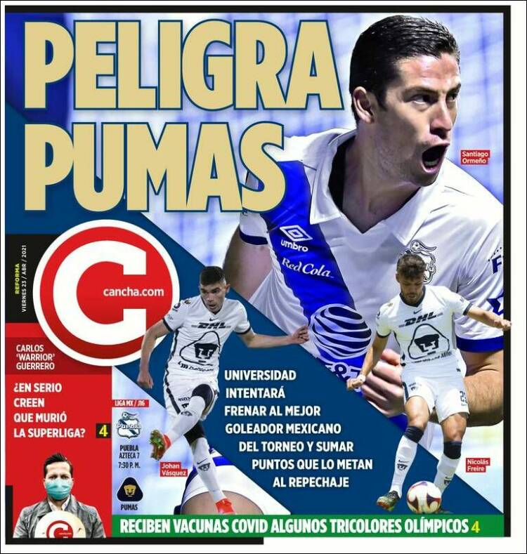 Portada de Cancha (M&eacute;xico)