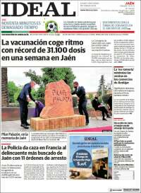 Portada de El Ideal de Jaén (España)