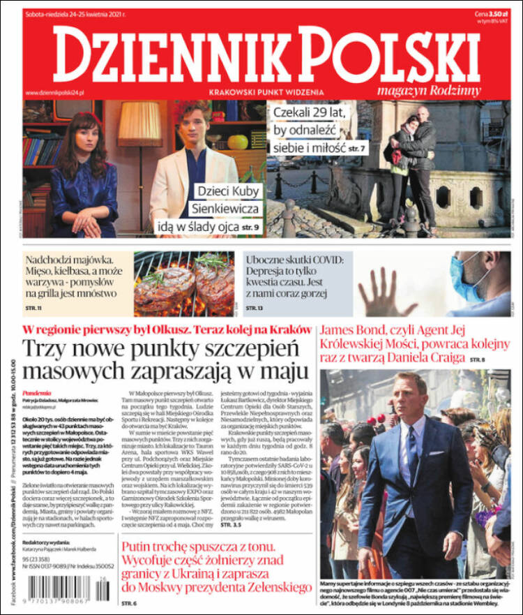 Portada de Dziennik (Polonia)
