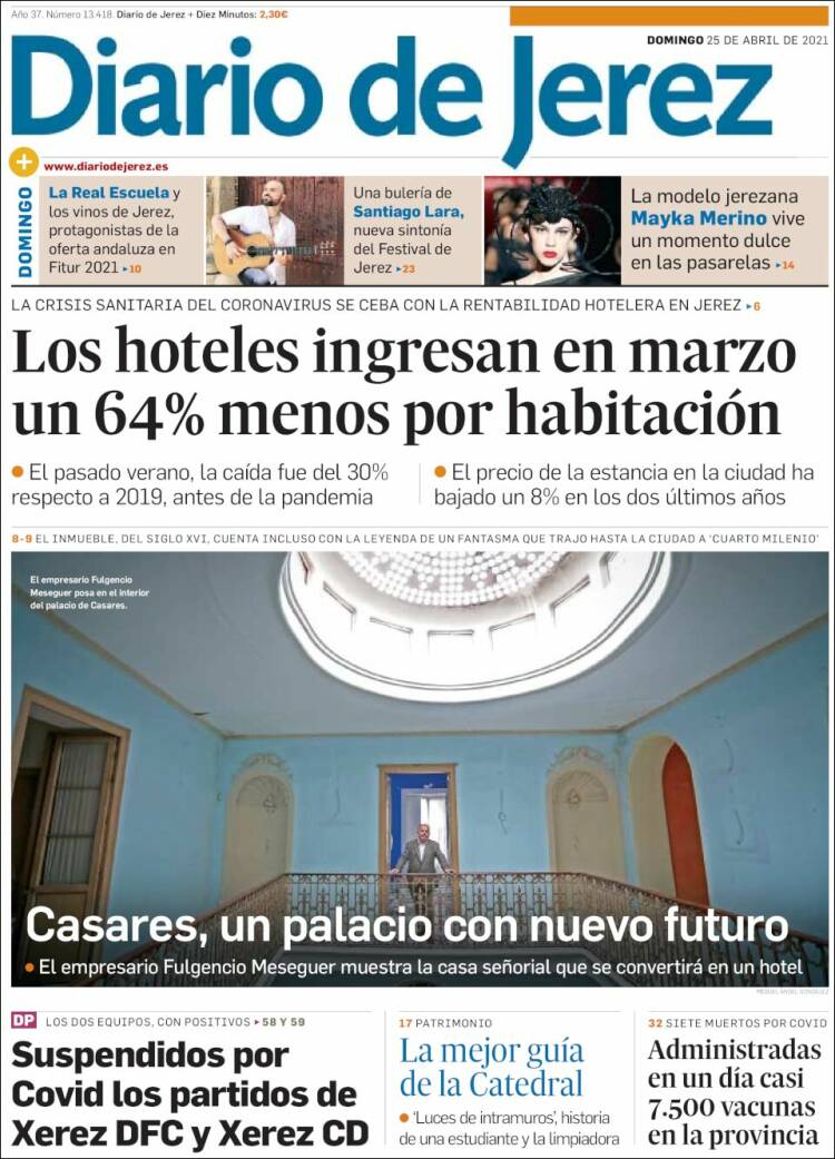 Portada de Diario de Jerez (España)