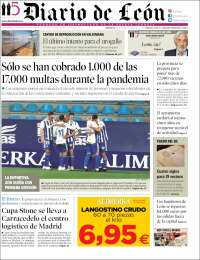 Portada de Diario de León (España)