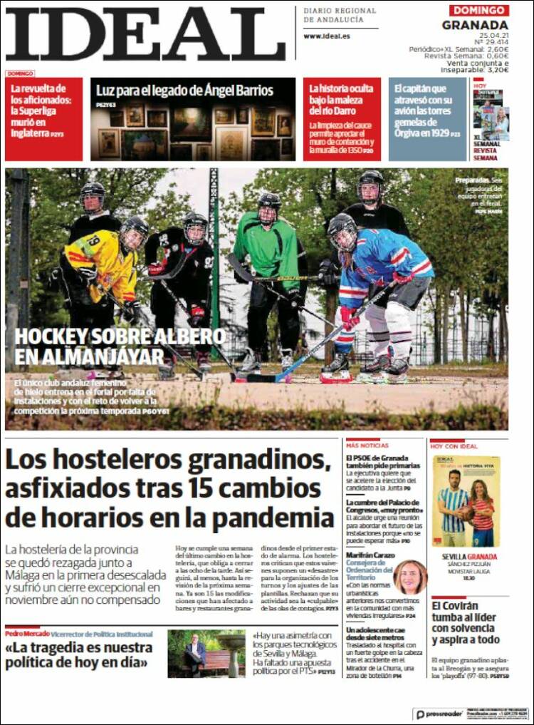 Portada de Ideal (España)