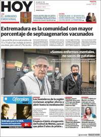 Portada de Hoy - Badajoz (España)