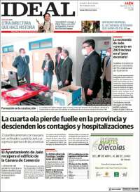 Portada de El Ideal de Jaén (España)