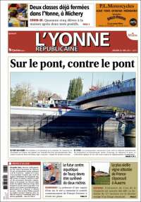 Portada de L'Yonne-Républicaine (Francia)