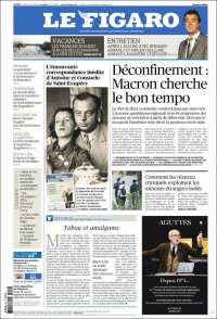 Portada de Le Figaro (Francia)