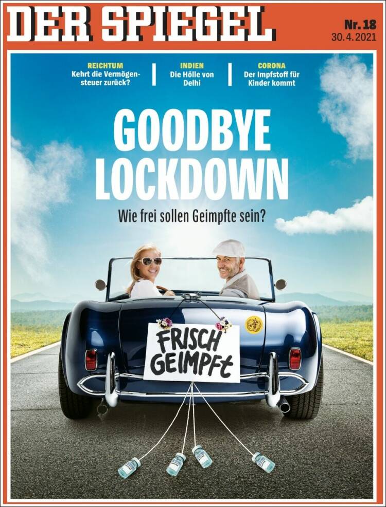 Portada de Der Spiegel (Alemania)