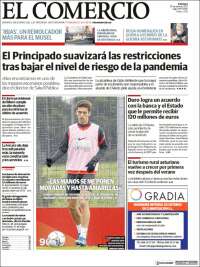 Portada de El Comercio - Gijón (España)