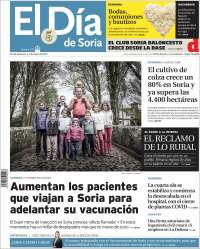 Portada de El Día de Soria (España)