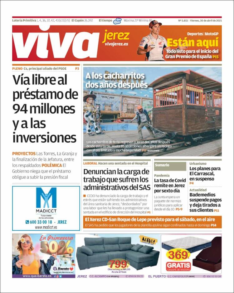 Portada de Información - Jerez (España)