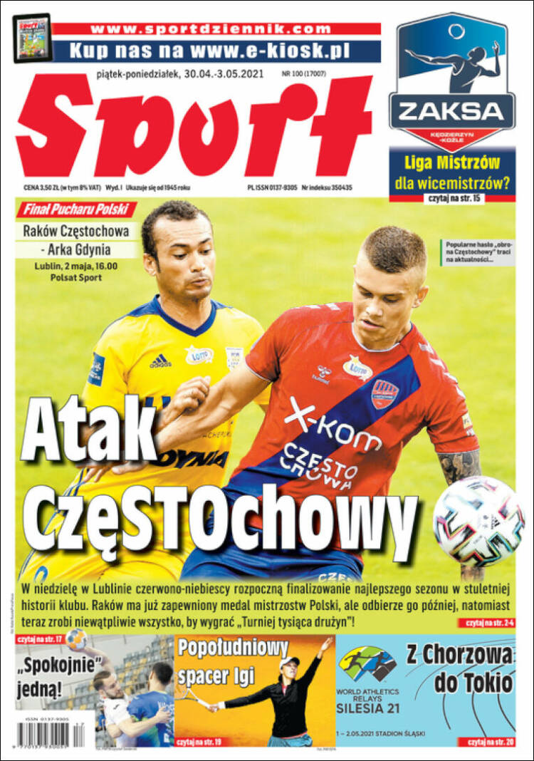 Portada de Katowicki Sport (Polonia)