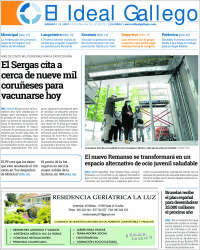 Portada de El Ideal Gallego (España)