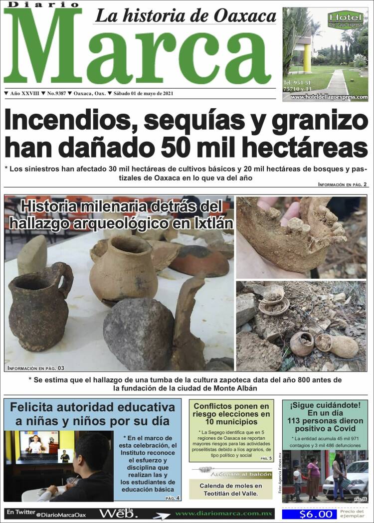 Portada de Diario Marca (M&eacute;xico)