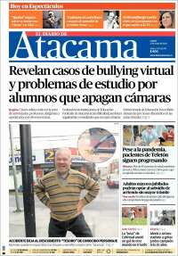 Portada de Diario de Atacama (Chile)