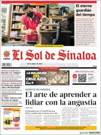 Portada de El Sol de Sinaloa (México)