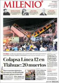 Portada de Milenio - Jalisco (M&eacute;xico)