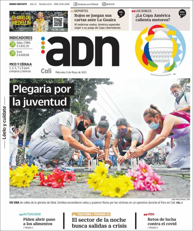 Portada de ADN - Cali (Colombia)