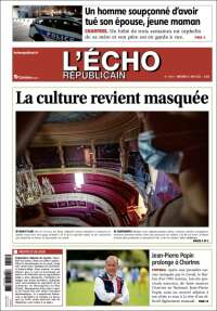 Portada de L'Echo Républicain (Francia)