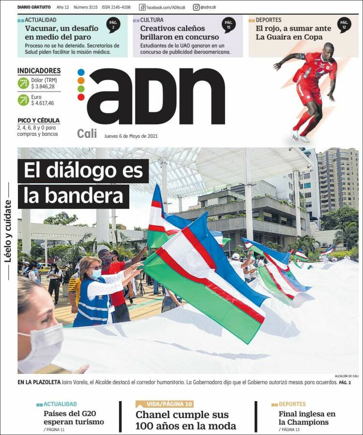 Portada de ADN - Cali (Colombia)