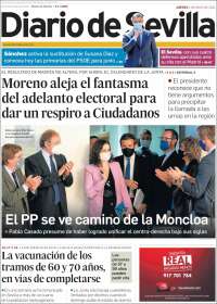 Portada de Diario de Sevilla (España)