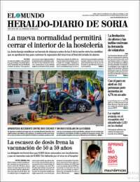 Portada de Diario de Soria (España)