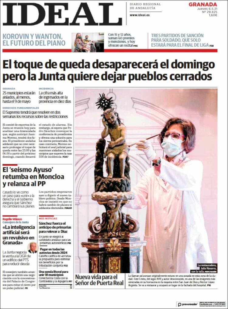 Portada de Ideal (España)