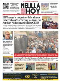 Portada de Melilla Hoy (Spain)