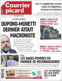 Portada de Courrier Picard (Francia)