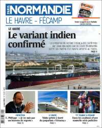 Portada de Le Havre Libre (Francia)