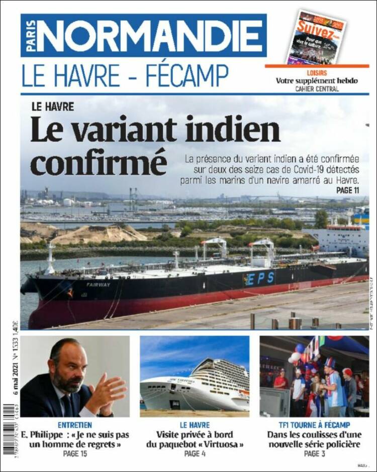 Portada de Le Havre Libre (France)