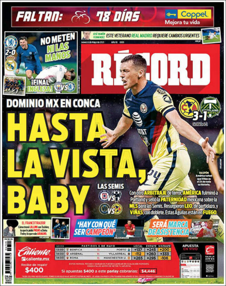 Portada de Record (Mexico)
