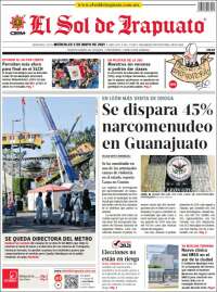 Portada de El Sol de Irapuato (Mexico)